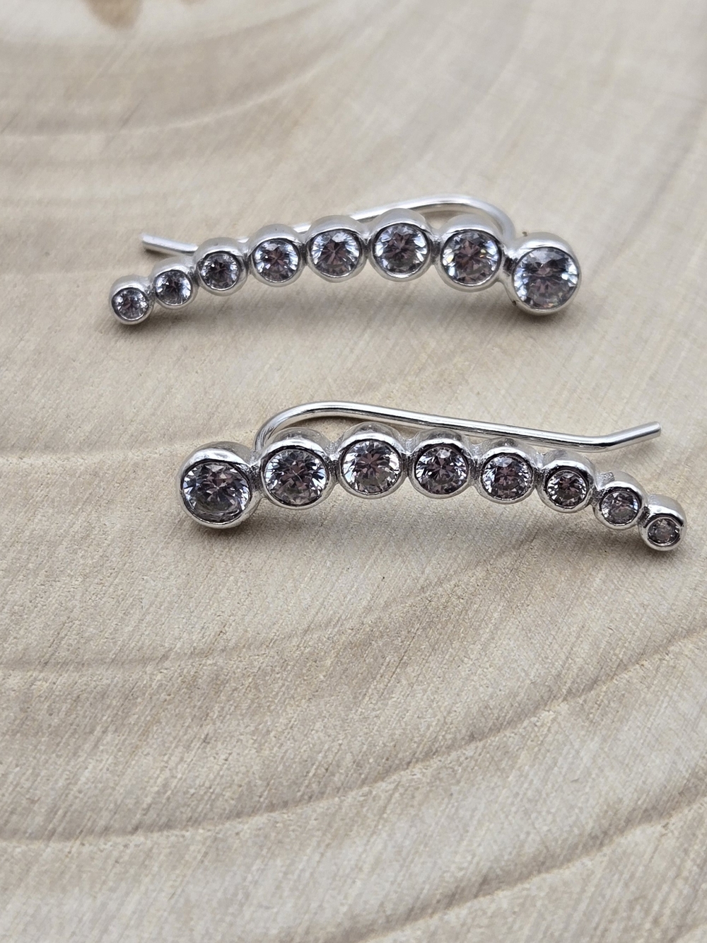 ✨ 925 Sterling Silver Ear Climber Earrings ✨